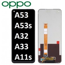 OPPO A53 / A53s / A32 / A33 // Realme 7i // OnePlus N100 (4G) (2020) LCD and touch screen (Original Service Pack)(NF) [Black] O-104